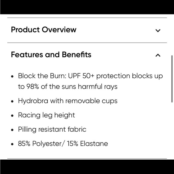 Speedo Rib Quantum Splice One Piece Swimsuit Size 14 - Picture 5 of 12